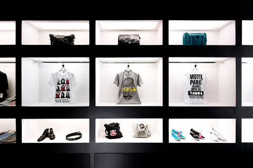 Architecture intérieure magasin unusual store - design Luigi Valente