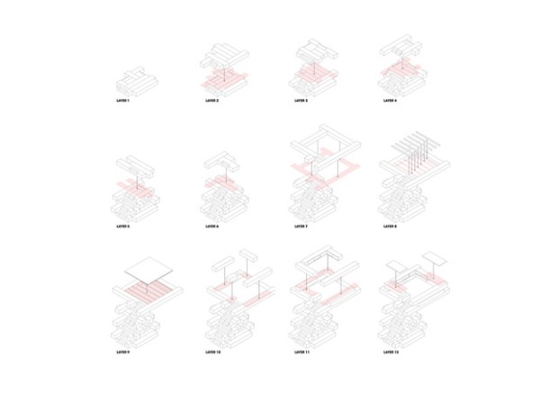 Conseilsdeco-Sculpture-mobilier-Belgique-studio-Farris-bureaux-bois-poutre-renovation-mezzanine-Koen-Van-Damme-11