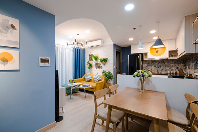 Une transformation d’appartement tout en couleurs | Conseils Déco
